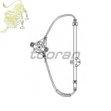 HP102 992 193839402 Стеклоподъемник задн (право) WV Golf Jetta Passat